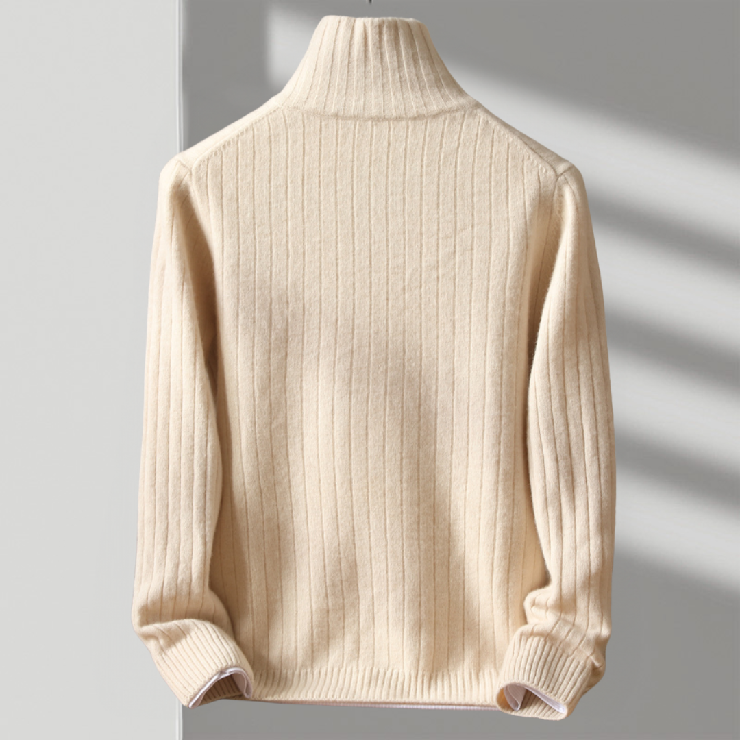 Sebastian™️ | Strikket Merino Ull Jakke