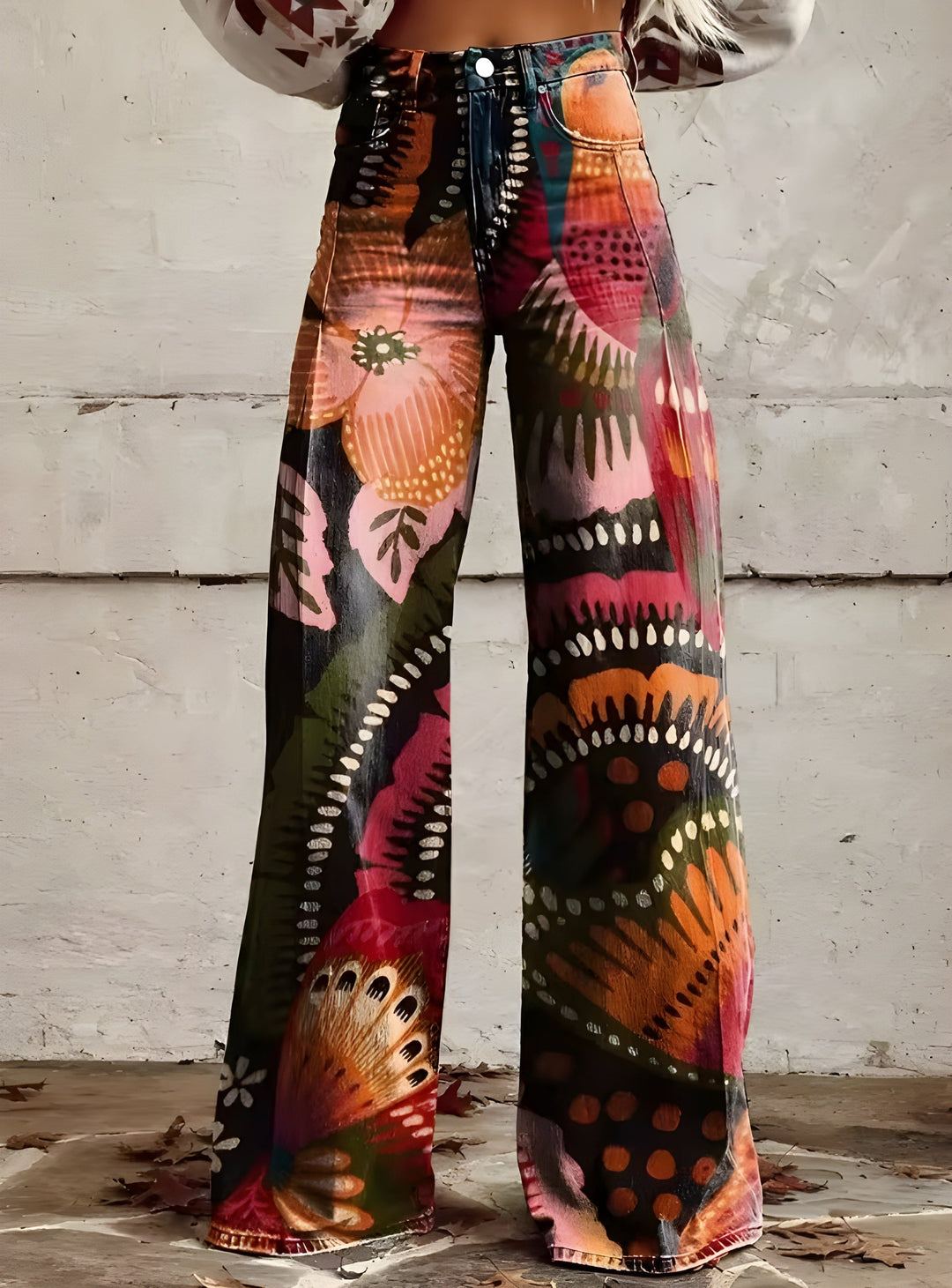 Aina™️ | Vintage Boho Bukse med Frihetsfølelse