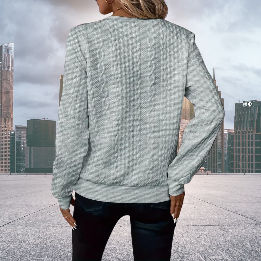 Bodil™ | Stilren strikkegenser