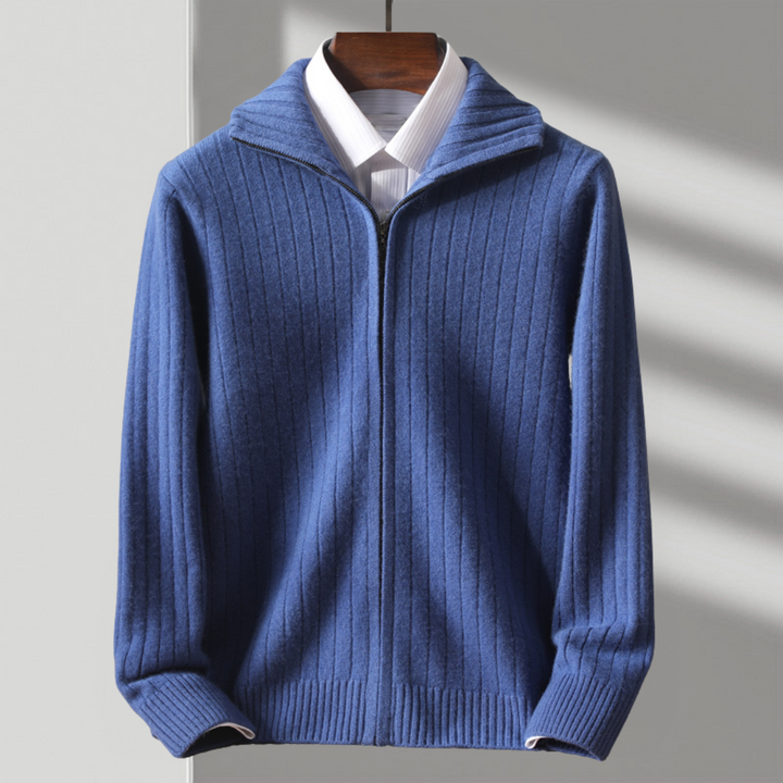 Sebastian™️ | Strikket Merino Ull Jakke