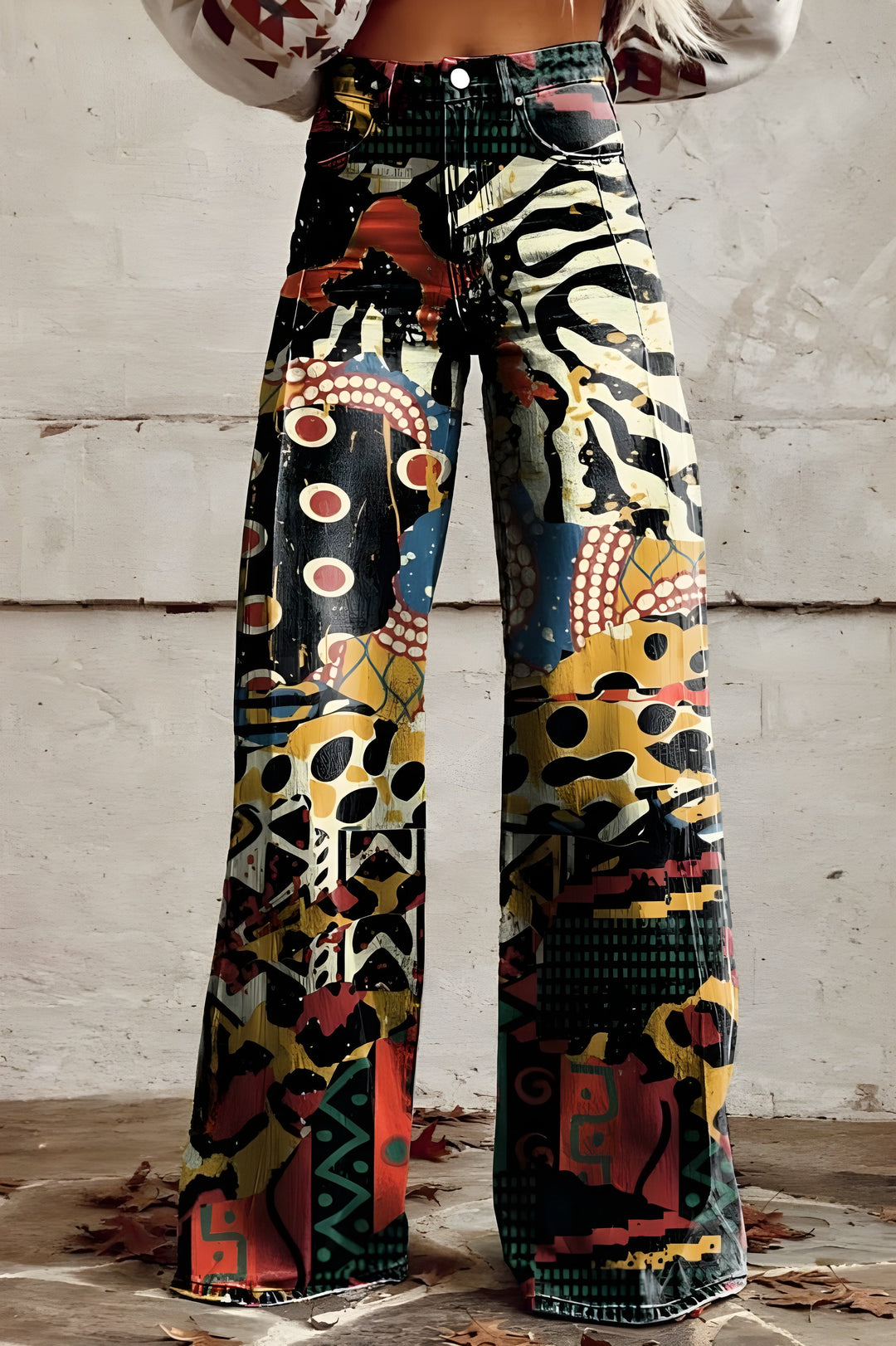 Aina™️ | Vintage Boho Bukse med Frihetsfølelse