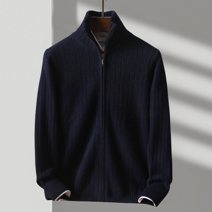 Sebastian™️ | Strikket Merino Ull Jakke