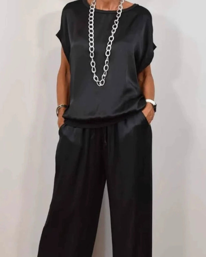 Mariare™️ | Elegant 2-delt sett i silkemyk stil