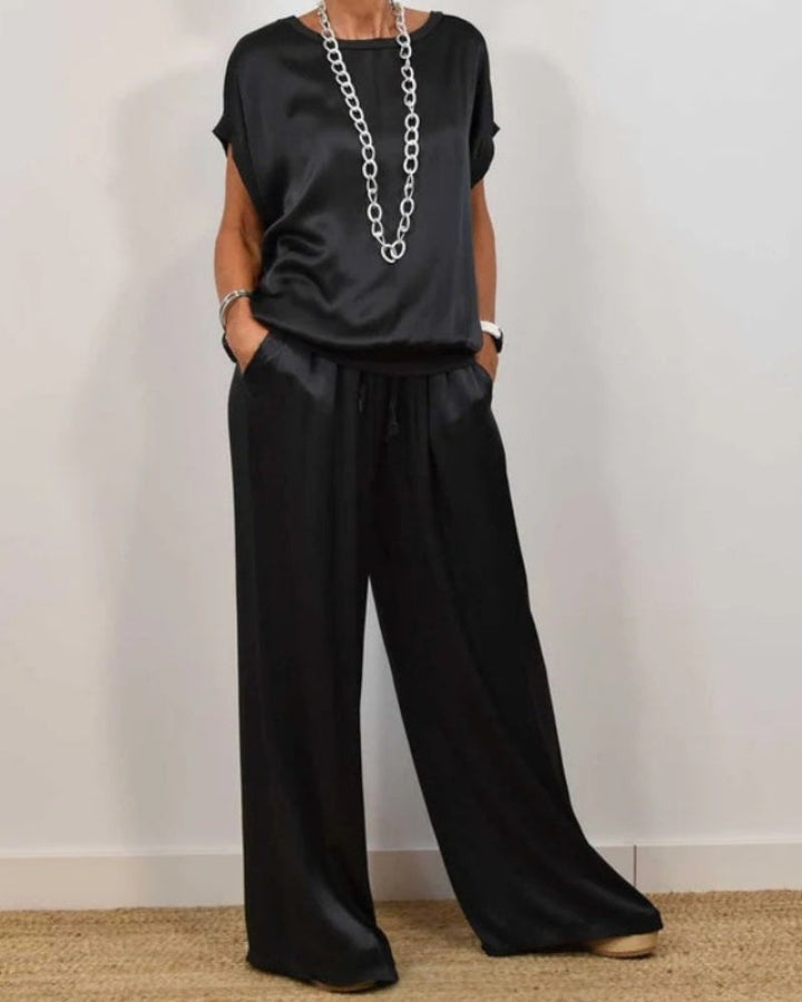 Mariare™️ | Elegant 2-delt sett i silkemyk stil