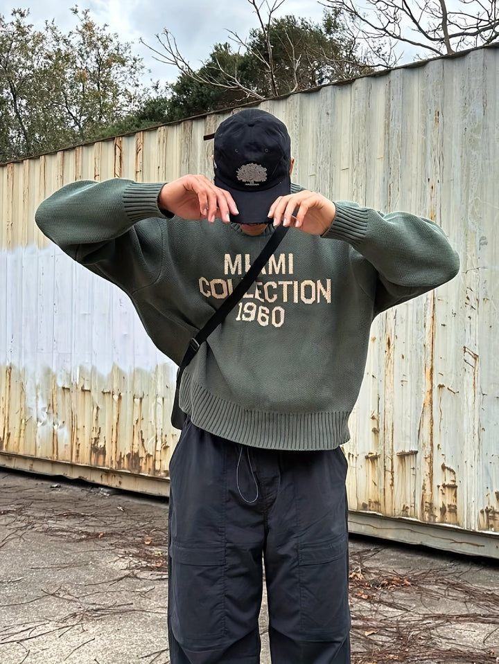 Tyr™️ | Løs Strikket Pullover Genser