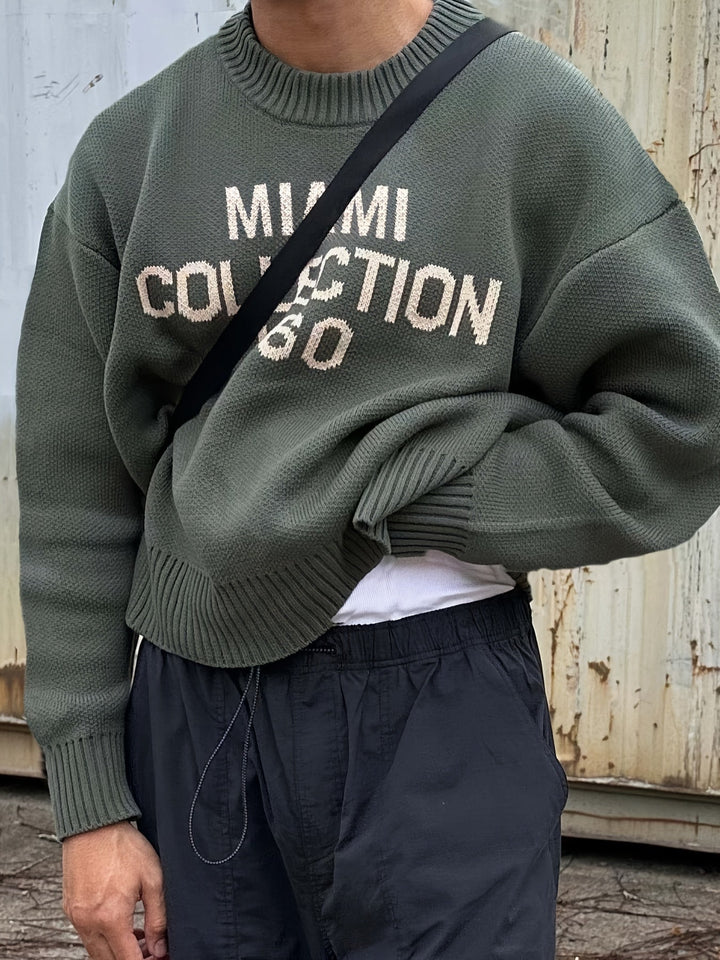 Tyr™️ | Løs Strikket Pullover Genser