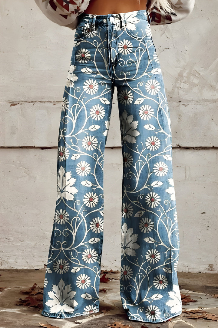 Aina™️ | Vintage Boho Bukse med Frihetsfølelse