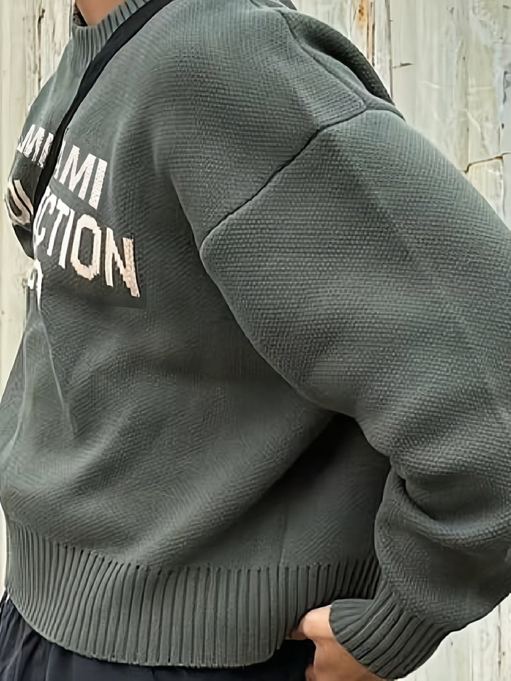 Tyr™️ | Løs Strikket Pullover Genser