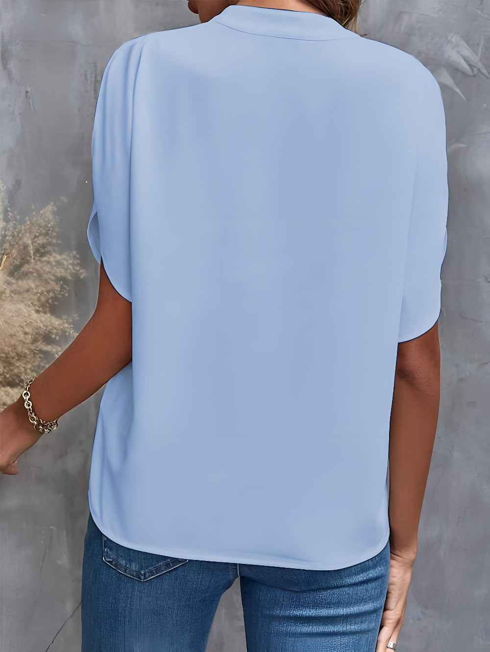 Eliana™ | Elegant Drapert Bluse som Beveger Seg med Deg