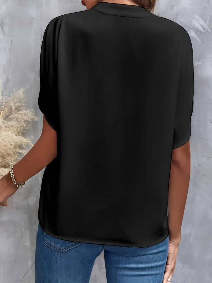 Eliana™ | Elegant Drapert Bluse som Beveger Seg med Deg
