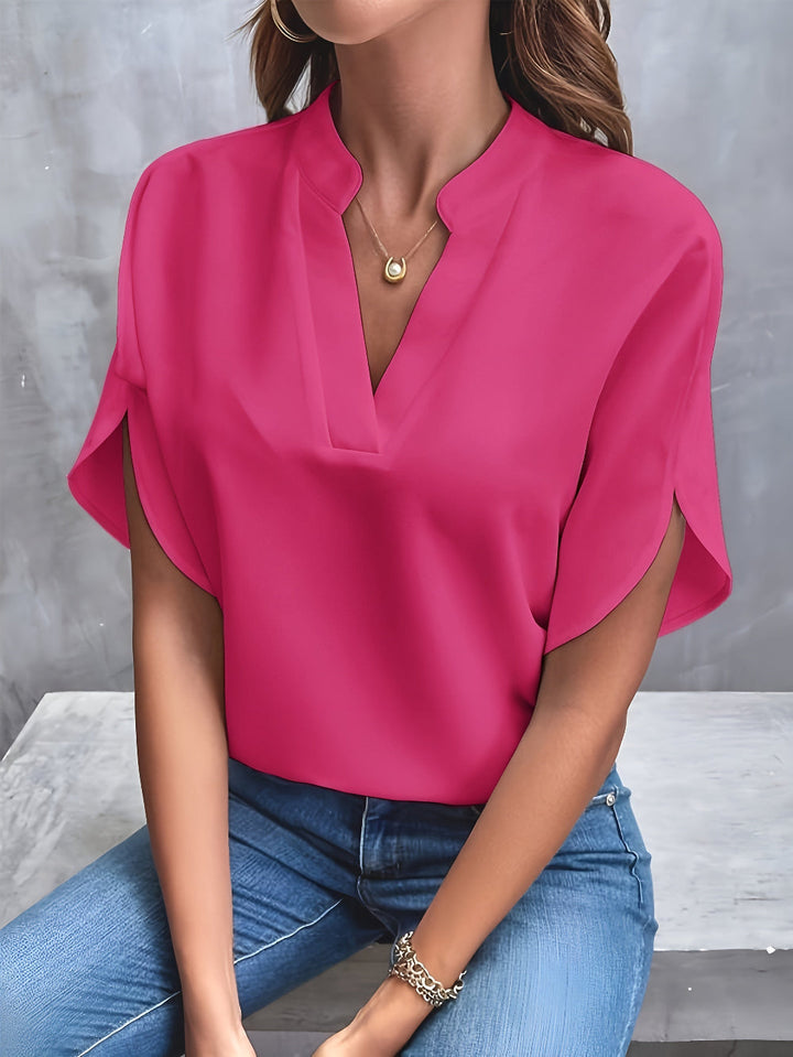 Eliana™ | Elegant Drapert Bluse som Beveger Seg med Deg