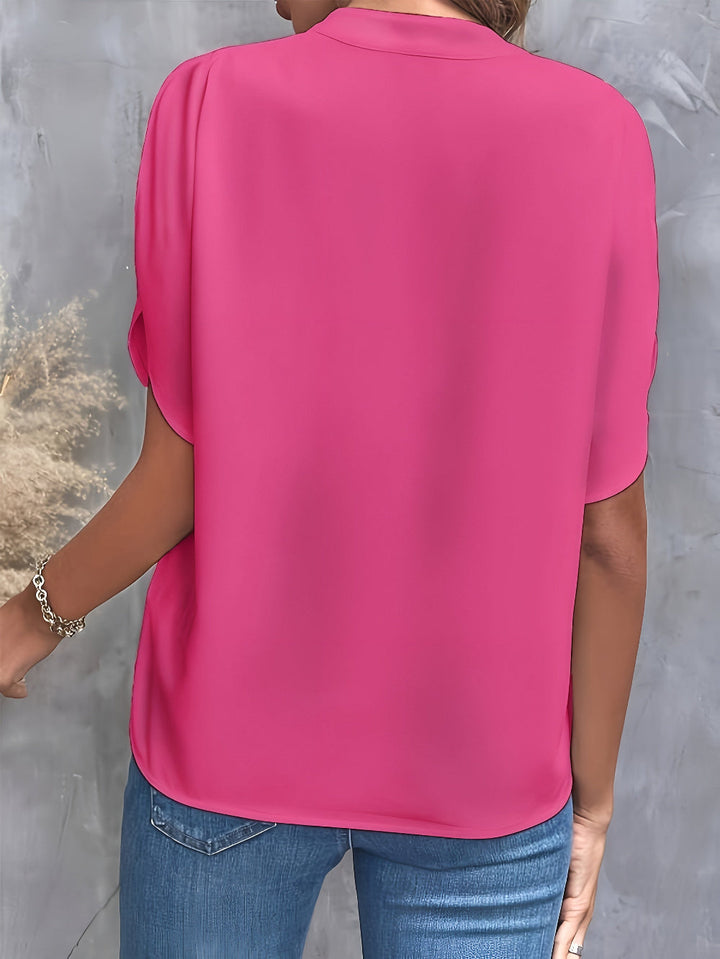 Eliana™ | Elegant Drapert Bluse som Beveger Seg med Deg