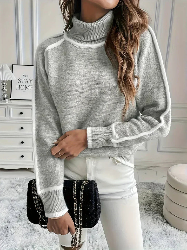 Maja™ | Cosy trøye med høy hals
