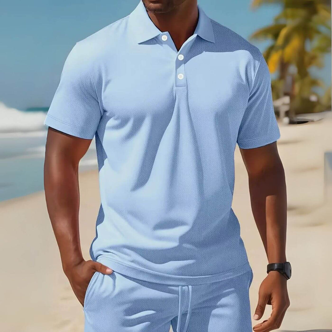 Halstein™️ | Lett Polo Og Shorts Sett