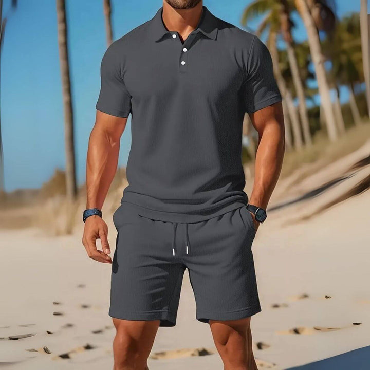 Halstein™️ | Lett Polo Og Shorts Sett