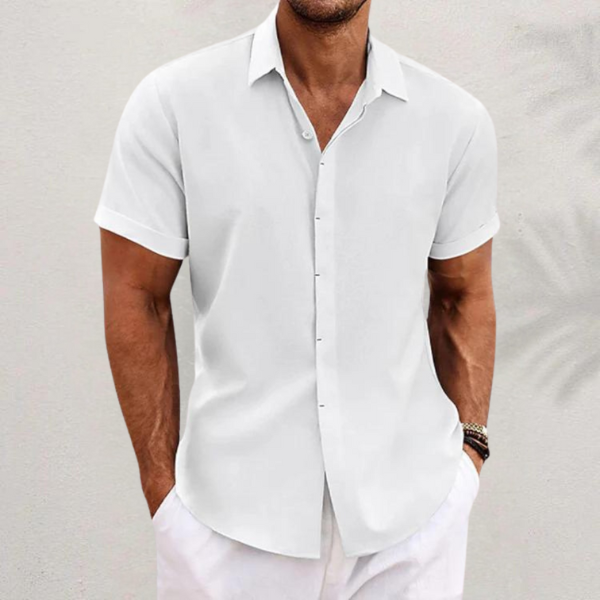 Oliver™️ | Klassisk Sommarskjorte med Raffinert Komfort