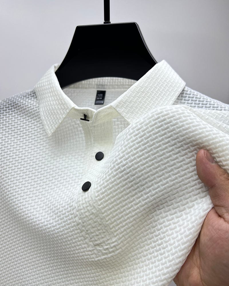 David™️ | Elegant Herrepolo med Maksimal Komfort