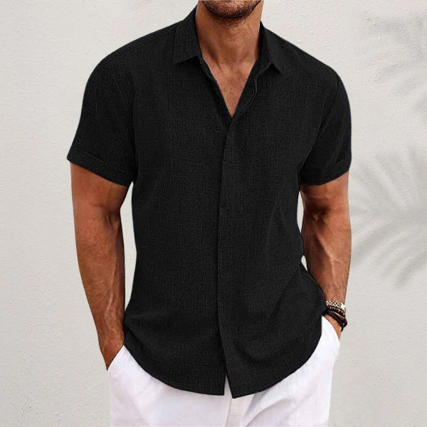Oliver™️ | Klassisk Sommarskjorte med Raffinert Komfort