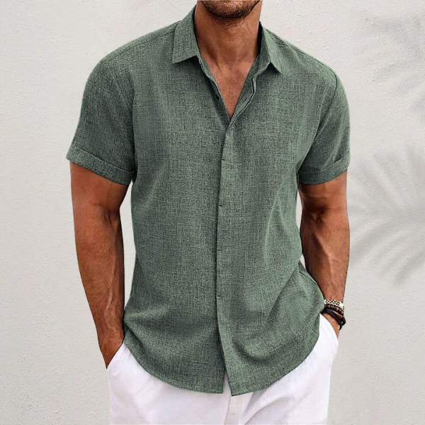 Oliver™️ | Klassisk Sommarskjorte med Raffinert Komfort