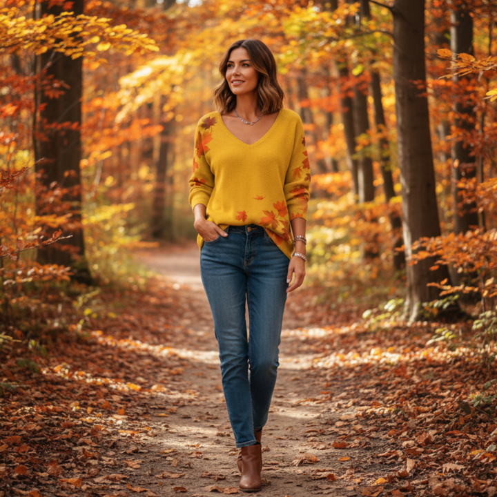 Aurelie™︱V-hals genser