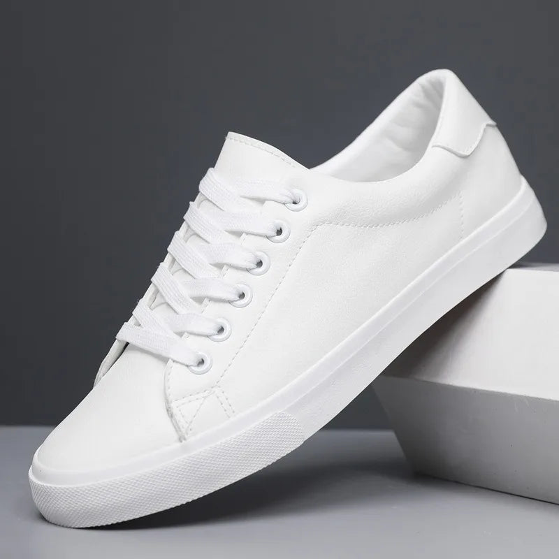 Erik™ | Stilrene skinnsneakers med klassisk følelse