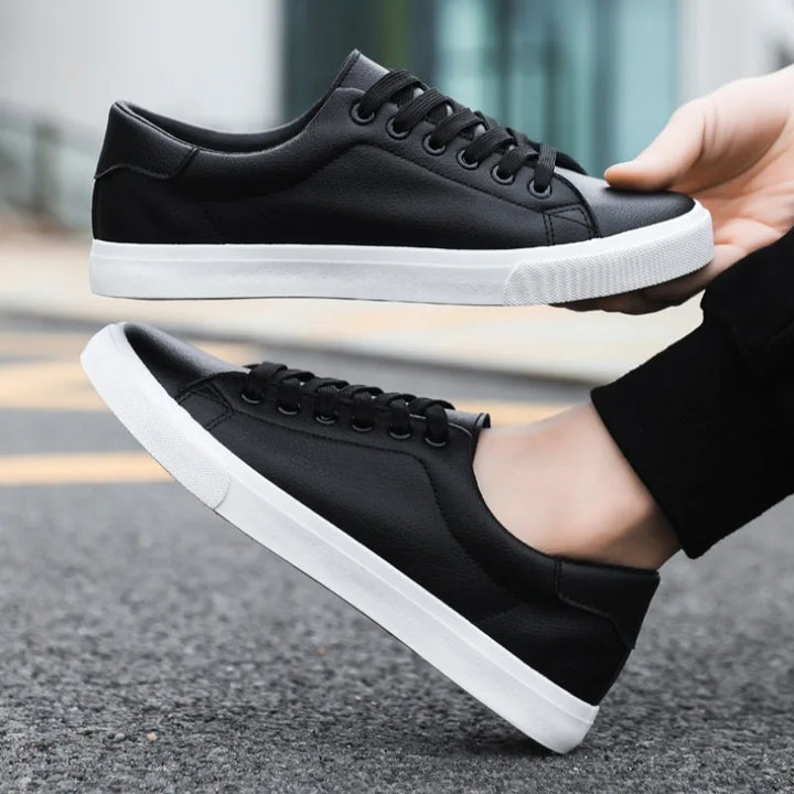Erik™ | Stilrene skinnsneakers med klassisk følelse