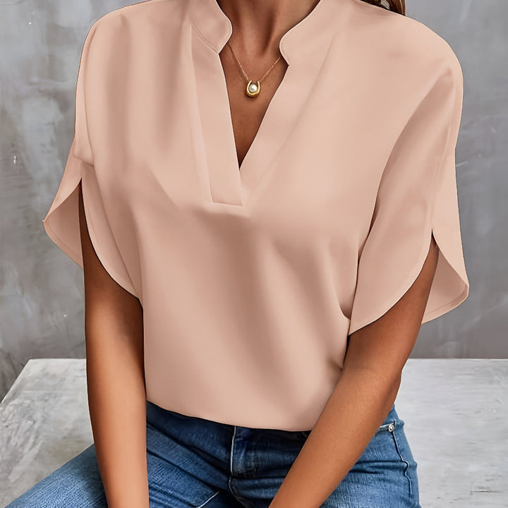 Eliana™ | Elegant Drapert Bluse som Beveger Seg med Deg