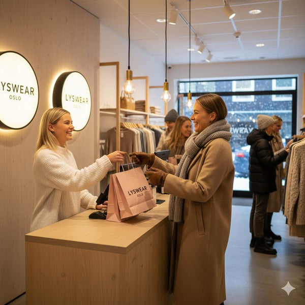 Tevreden klant met product