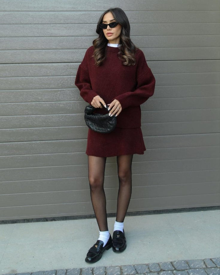 Anna™ | Elegante Strikksett med Komfort og Stil