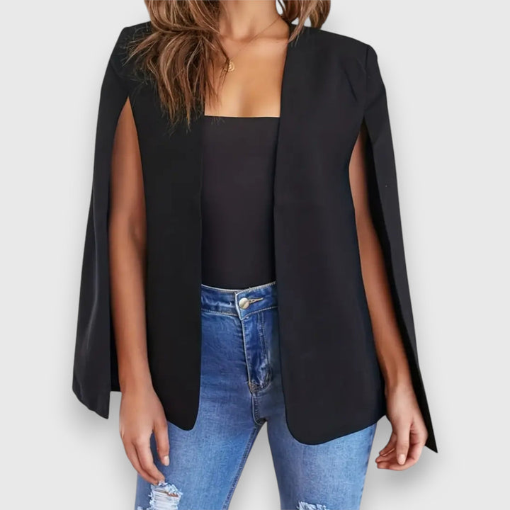 Valentina™️ | Elegant Jakke med Delte Ermer og Tidløs Stil