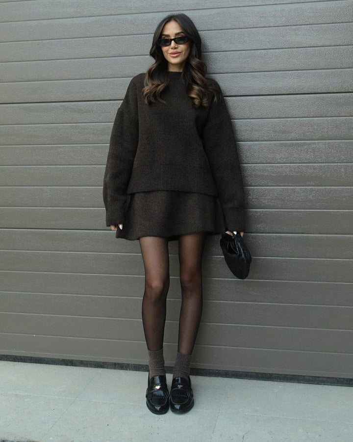 Anna™ | Elegante Strikksett med Komfort og Stil