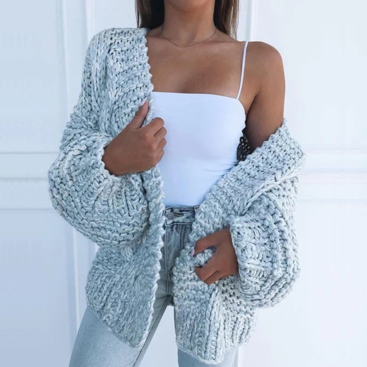 Sigrid™️ | Mykstrikket Cardigan med Avslappet Eleganse