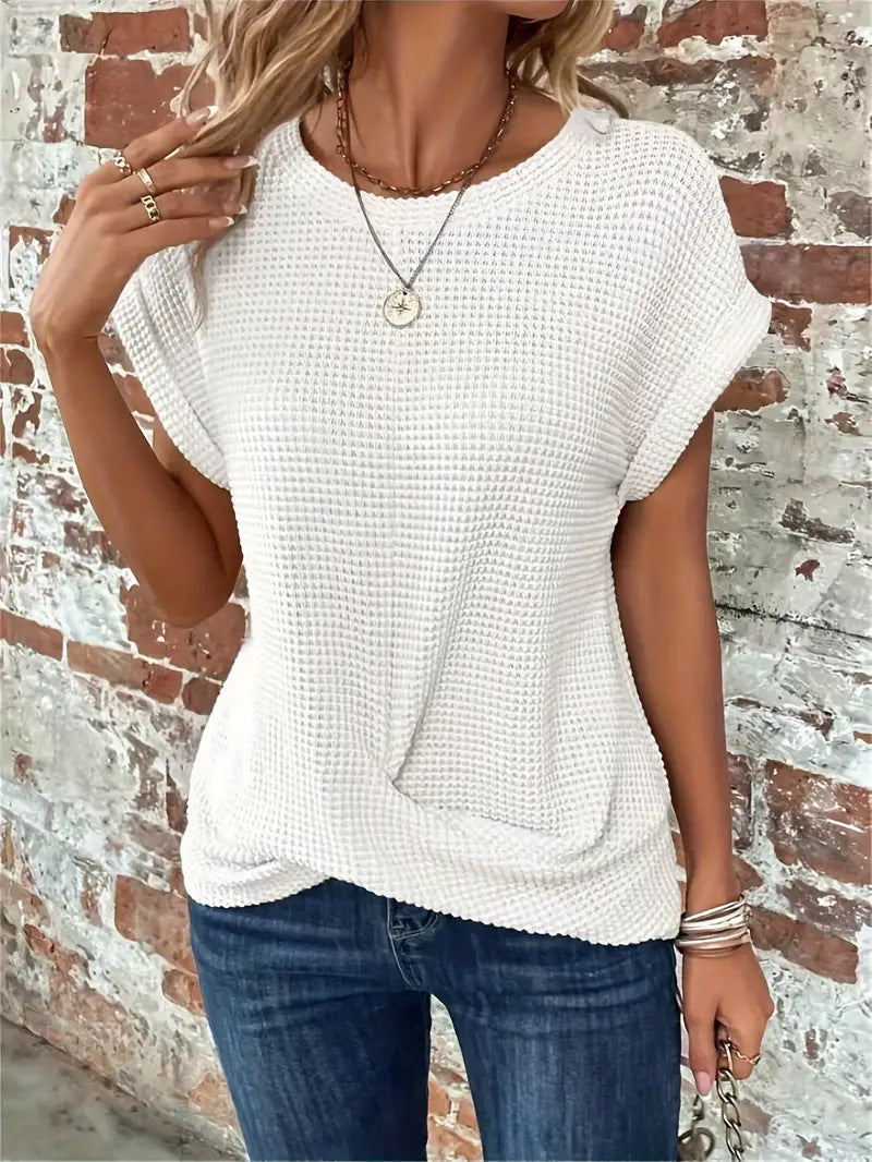 Kristina™️ | Tidløs Myk Bluse – Stil og komfort som følger deg overal